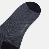And Grey Wool Long Socks