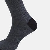 And Grey Wool Long Socks