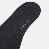 Ribbed Wool Long Socks