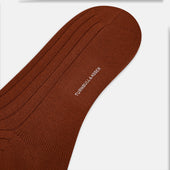Ribbed Wool Long Socks