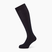 Ribbed Cashmere Silk Long Socks