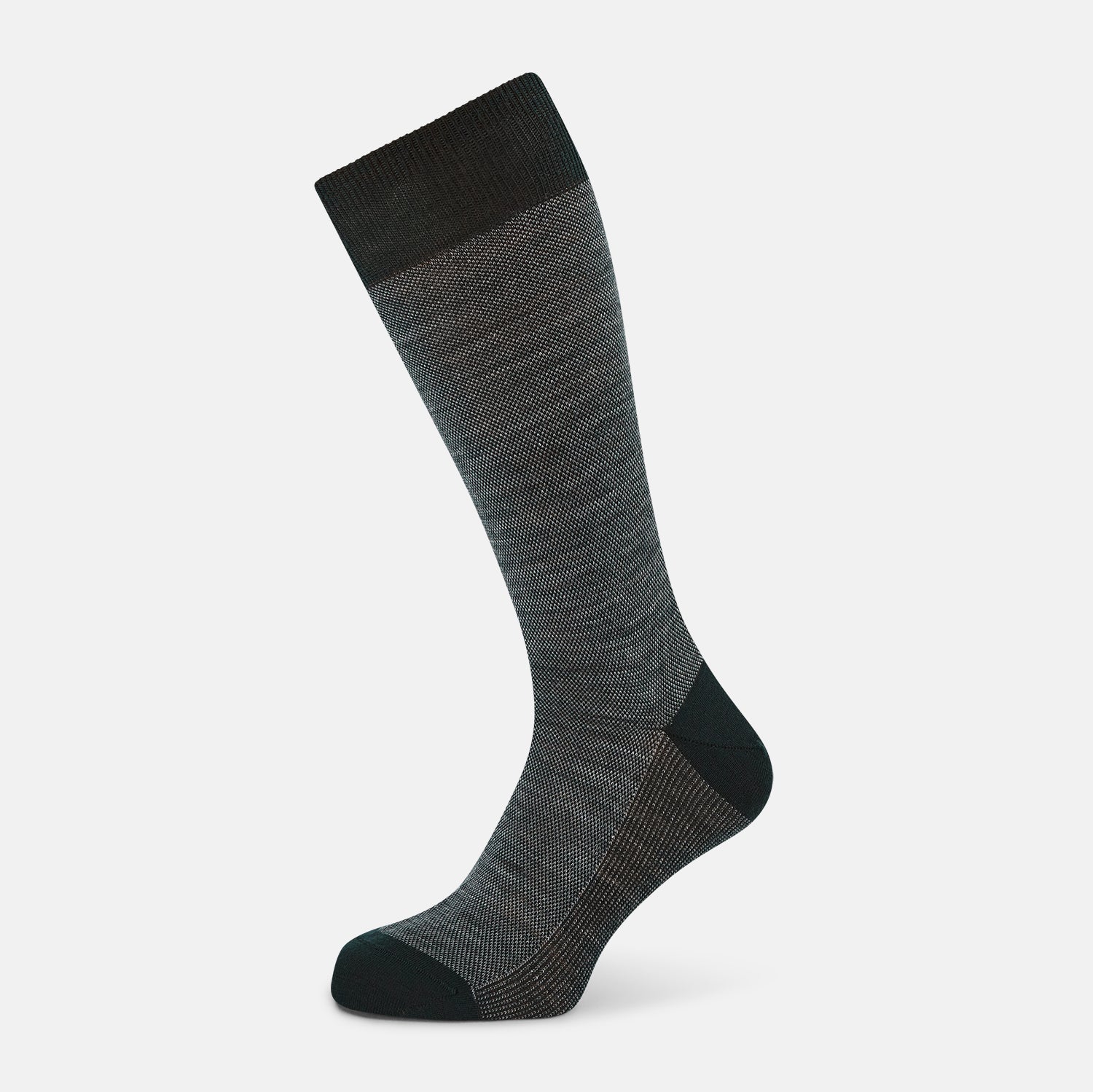 Motif Wool Mid Length Socks