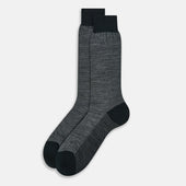 Motif Wool Mid Length Socks