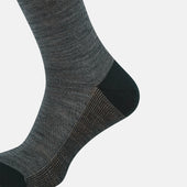Motif Wool Mid Length Socks