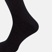 And Red Dot Wool Long Socks