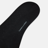 And Grey Dot Wool Mid Length Socks