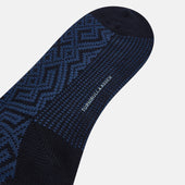 Diamond Wool Mid Length Socks