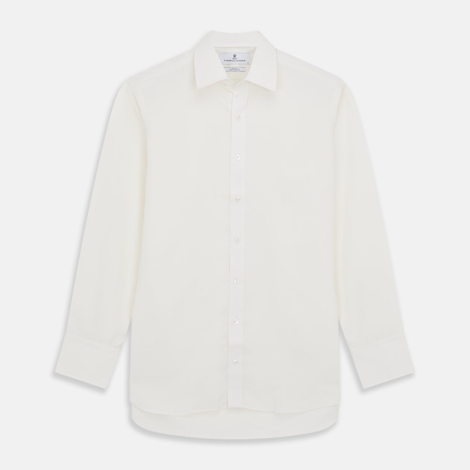 Cream Silk Mayfair Shirt