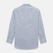 And Navy Multi Stripe Mayfair Shirt