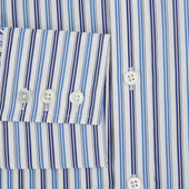And Navy Multi Stripe Mayfair Shirt