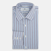 And Navy Multi Stripe Mayfair Shirt