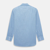 And Green Windowpane Mayfair Shirt