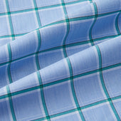 And Green Windowpane Mayfair Shirt