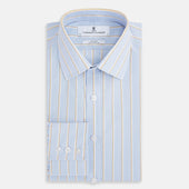 And Yellow Multi Stripe Mayfair Shirt