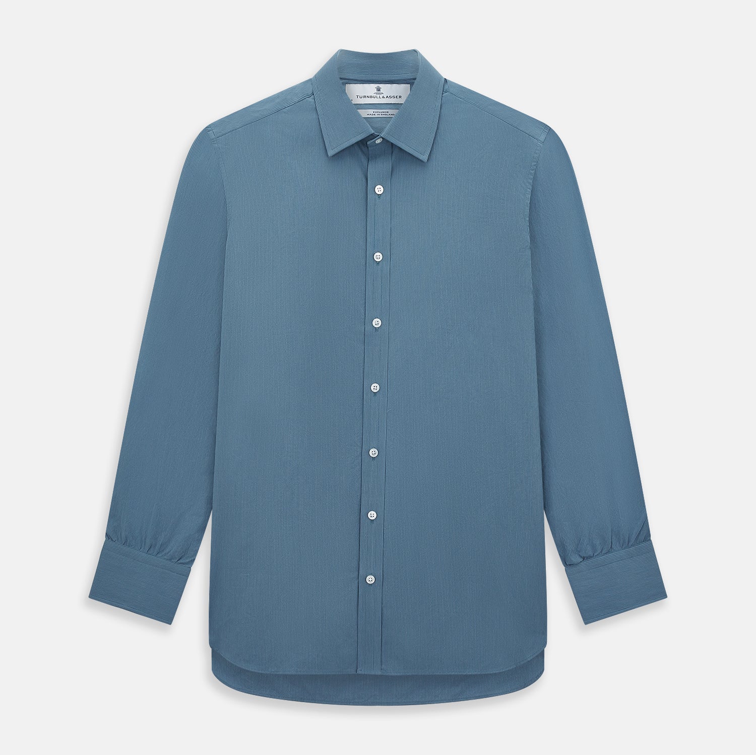 Grey Pinstripe Mayfair Shirt