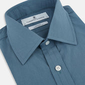 Grey Pinstripe Mayfair Shirt