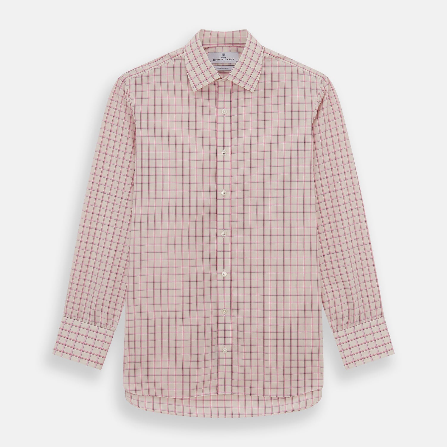 Pink Shadow Check Mayfair Shirt