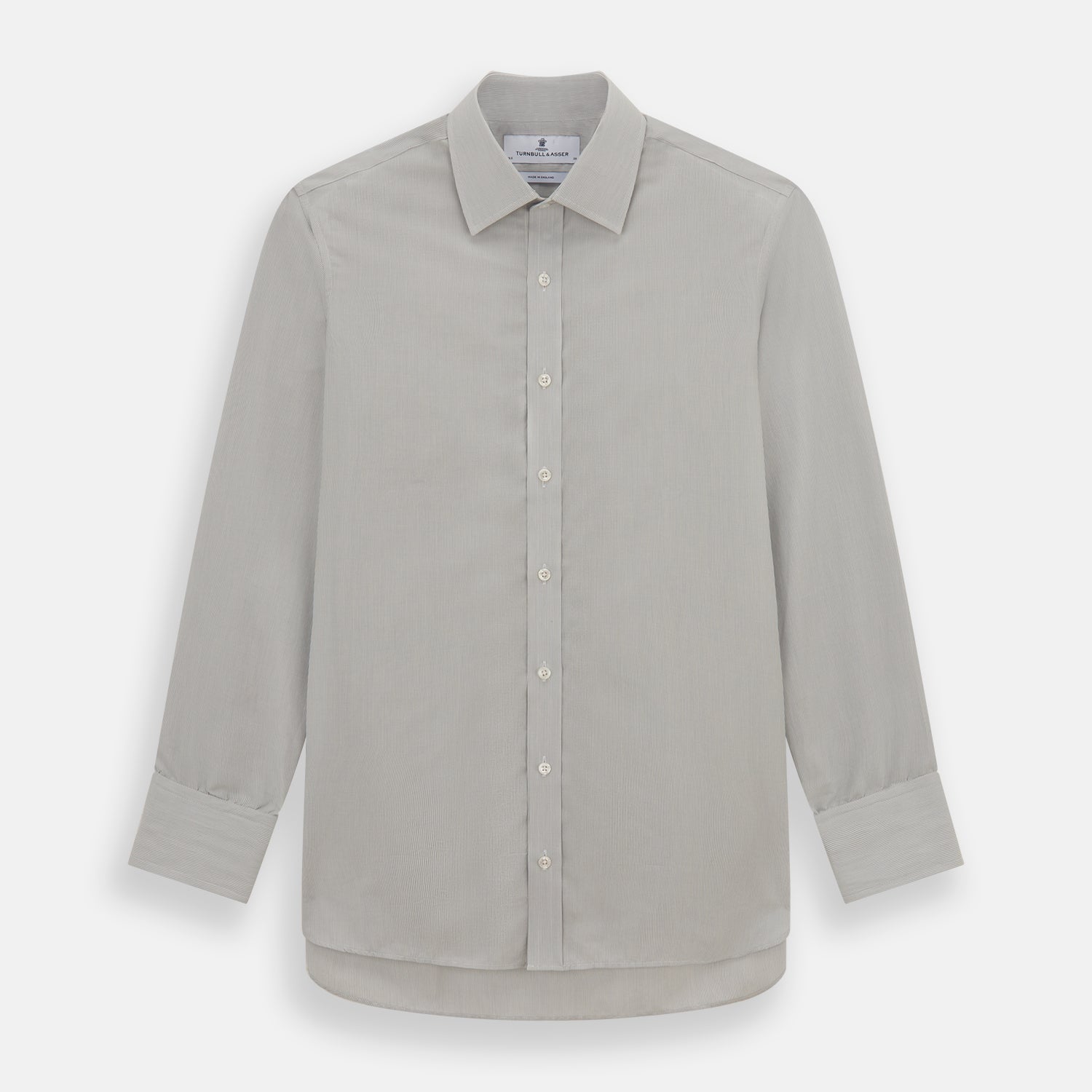 Pale Blue Fine Stripe Mayfair Shirt