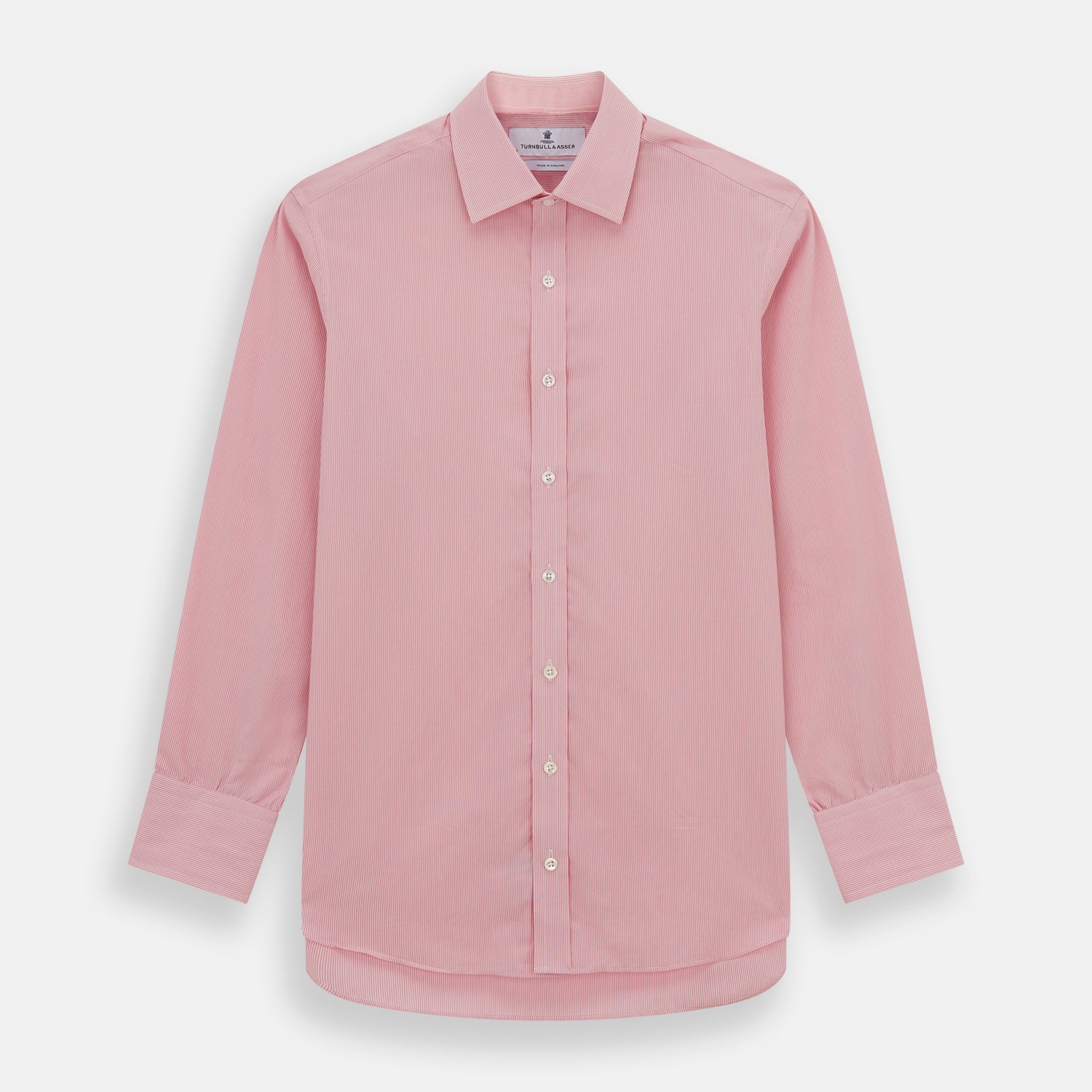 Pink Fine Stripe Mayfair Shirt