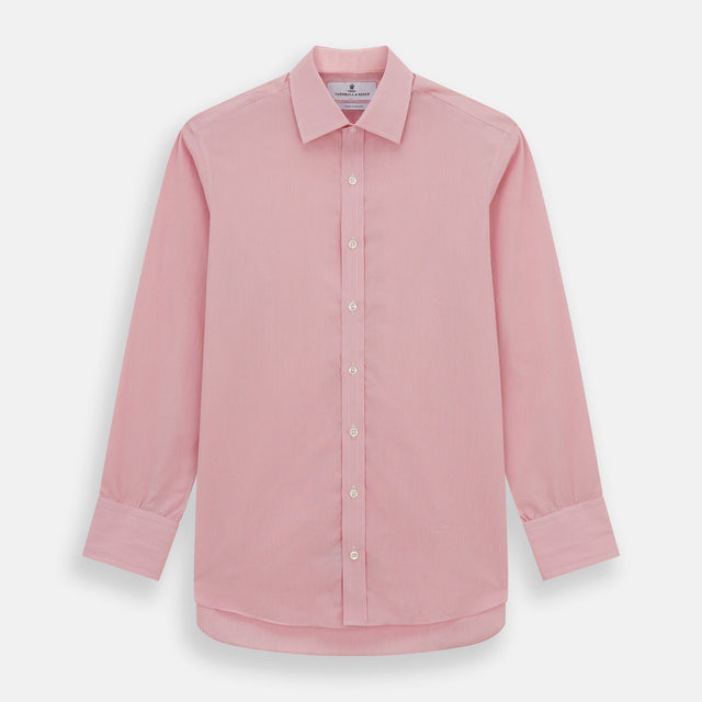 Pink Fine Stripe Mayfair Shirt