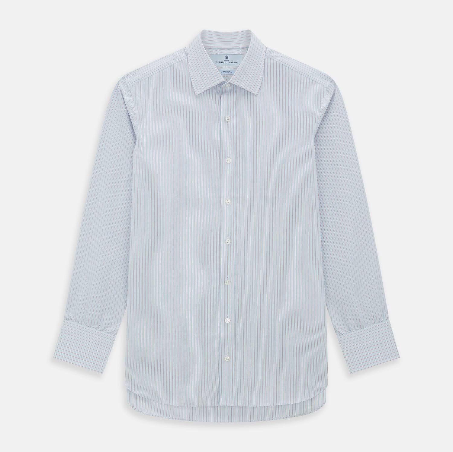 Red Multi Pinstripe Mayfair Shirt