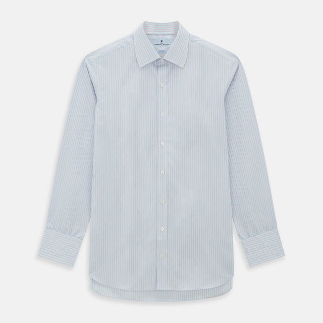 Red Multi Pinstripe Mayfair Shirt