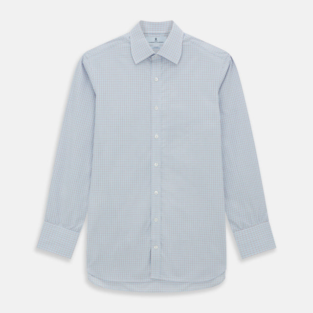 Red Multi Graph Check Mayfair Shirt