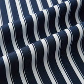 And White Regency Stripe Shirt With Contrast Collar Cuffs