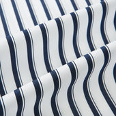 And White Shadow Stripe Shirt With Contrast Collar Cuffs
