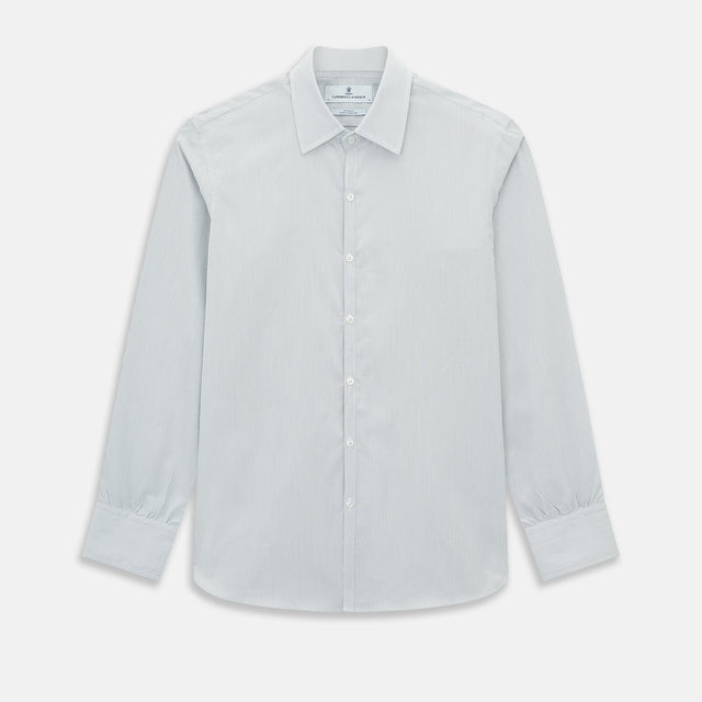 Grey Ripple Double Pinstripe Westminster Shirt