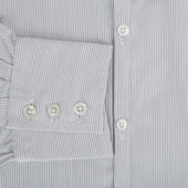 Grey Ripple Double Pinstripe Westminster Shirt