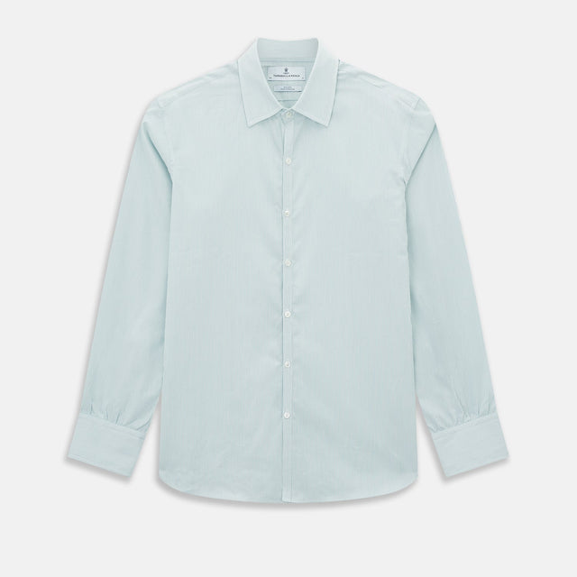 Sage Ripple Double Pinstripe Westminster Shirt