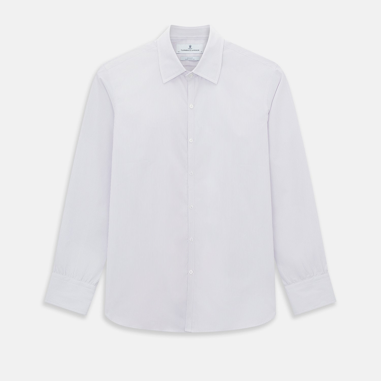 Pale Pink Ripple Double Pinstripe Westminster Shirt