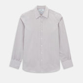 Burgundy Ripple Double Pinstripe Westminster Shirt