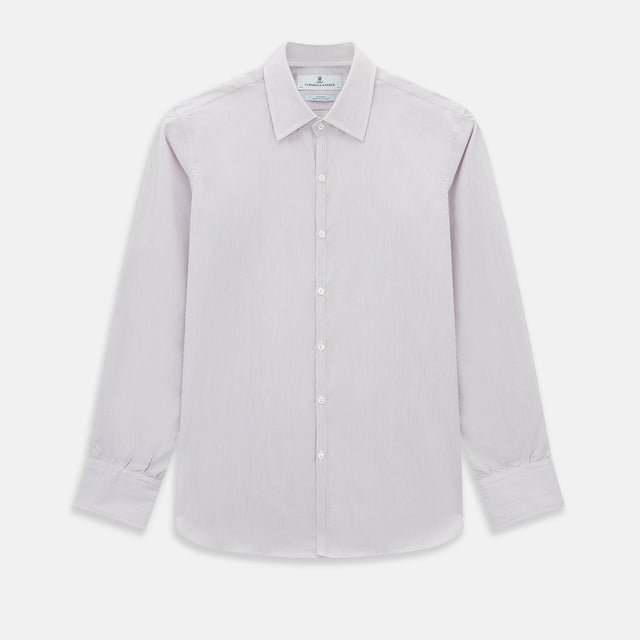 Lilac Ripple Double Pinstripe Westminster Shirt