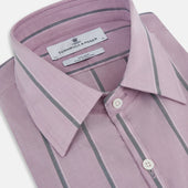 Lilac Track Stripe Westminster Shirt