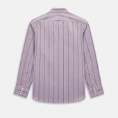 Lilac Track Stripe Westminster Shirt