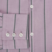 Lilac Track Stripe Westminster Shirt