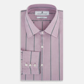 Lilac Track Stripe Westminster Shirt