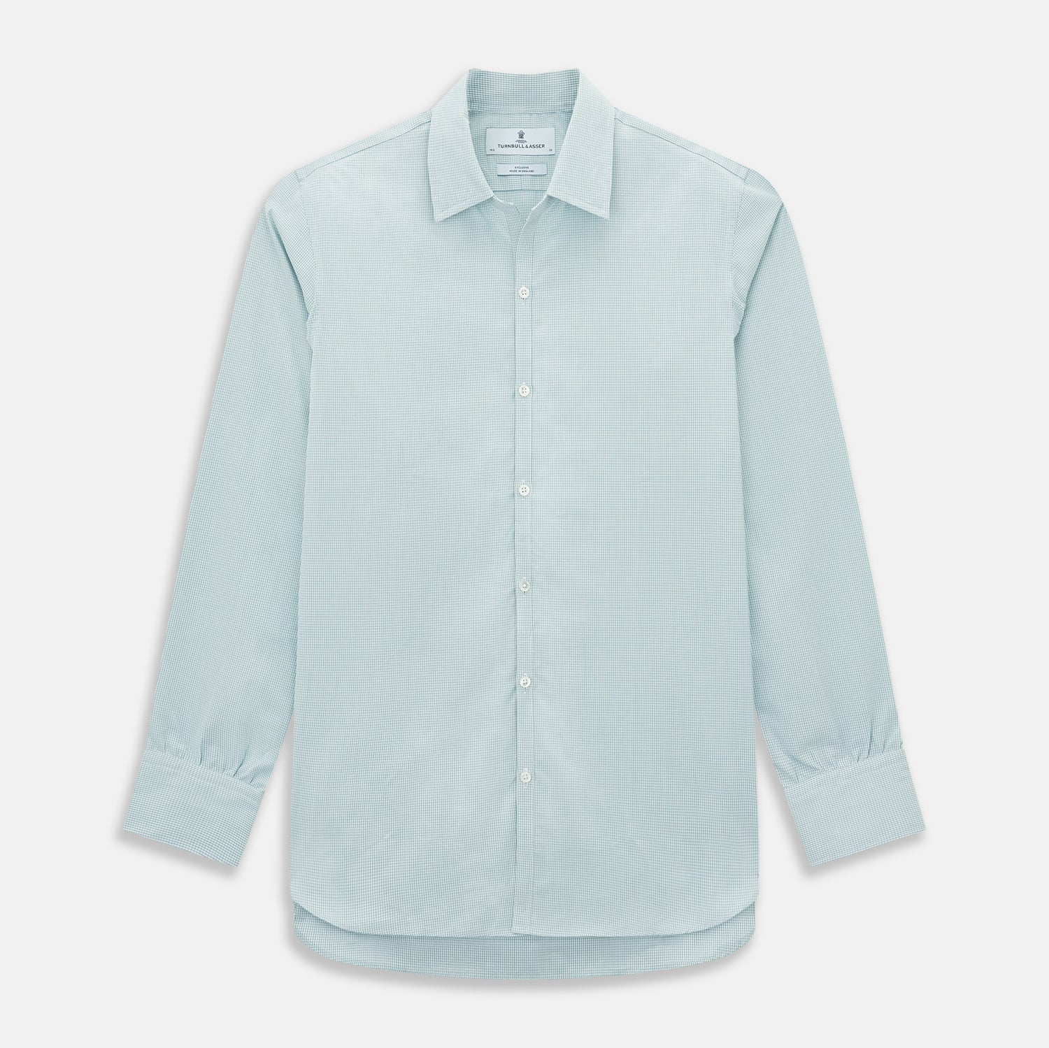 Micro Tattersall Check Windsor Shirt
