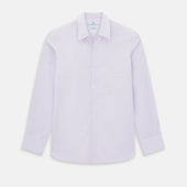Pale Pink Micro-Tattersall Check Windsor Shirt