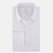 Pale Pink Micro Tattersall Check Windsor Shirt