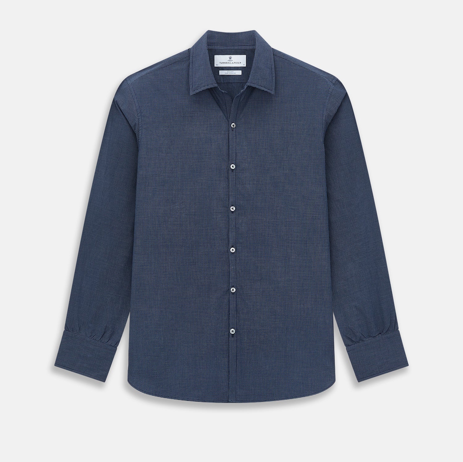 Pale And Pin Check Windsor Shirt