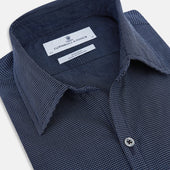 Pale And Pin Check Windsor Shirt