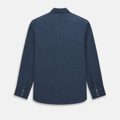 And White Pinstripe Windsor Shirt