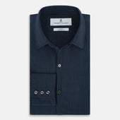 And White Pinstripe Windsor Shirt