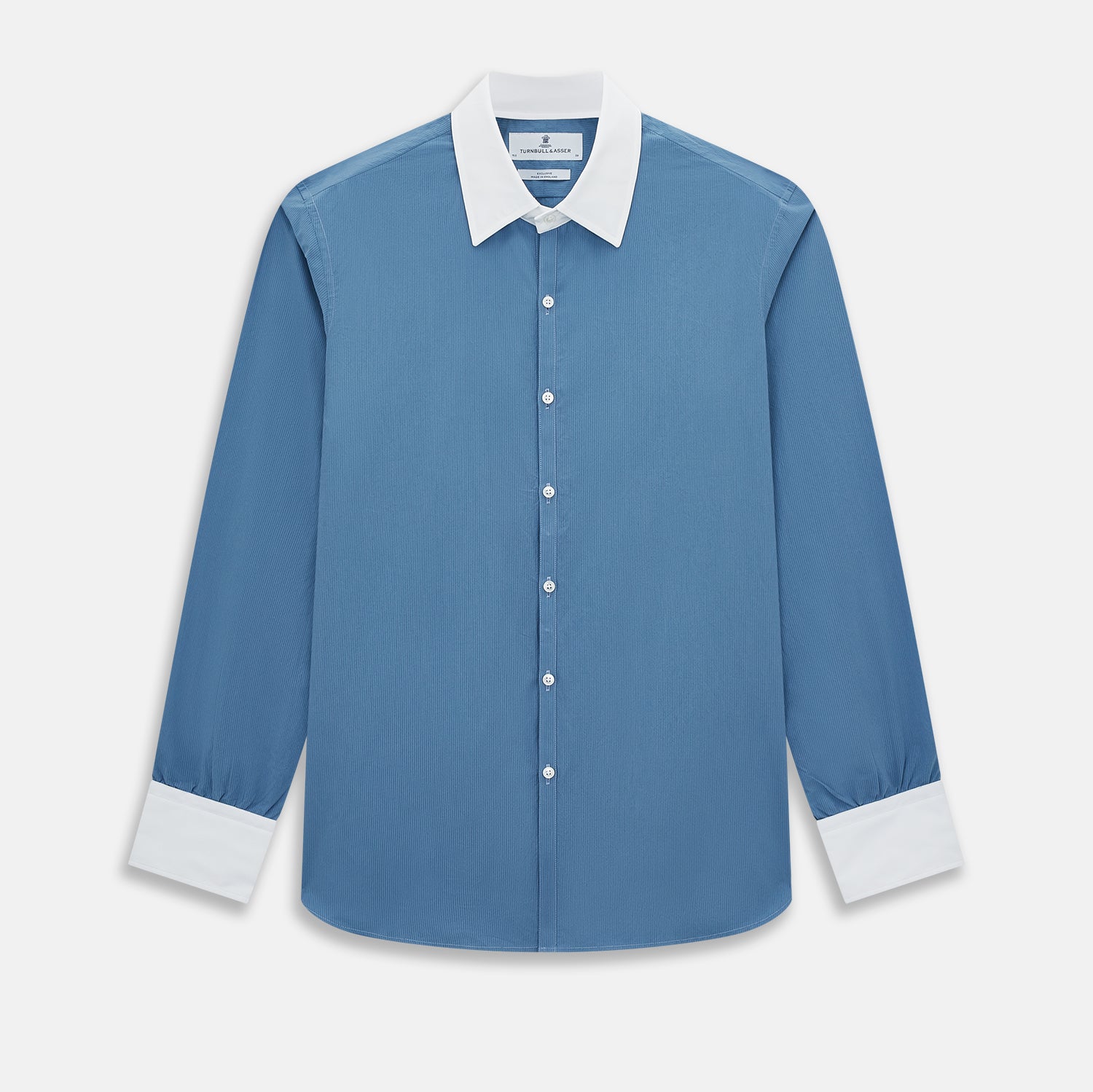 Colony Pinstripe Westminster Shirt With Contrast Collar Cuffs