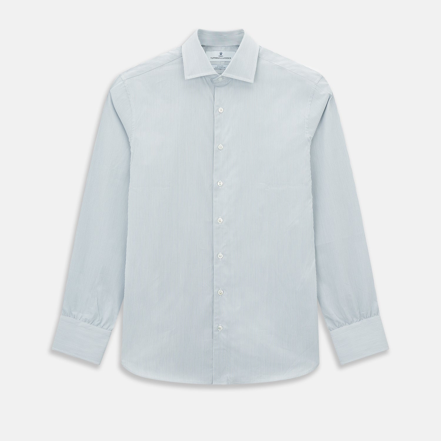 Steel Grey Micro-Tattersall Check Belgravia Shirt