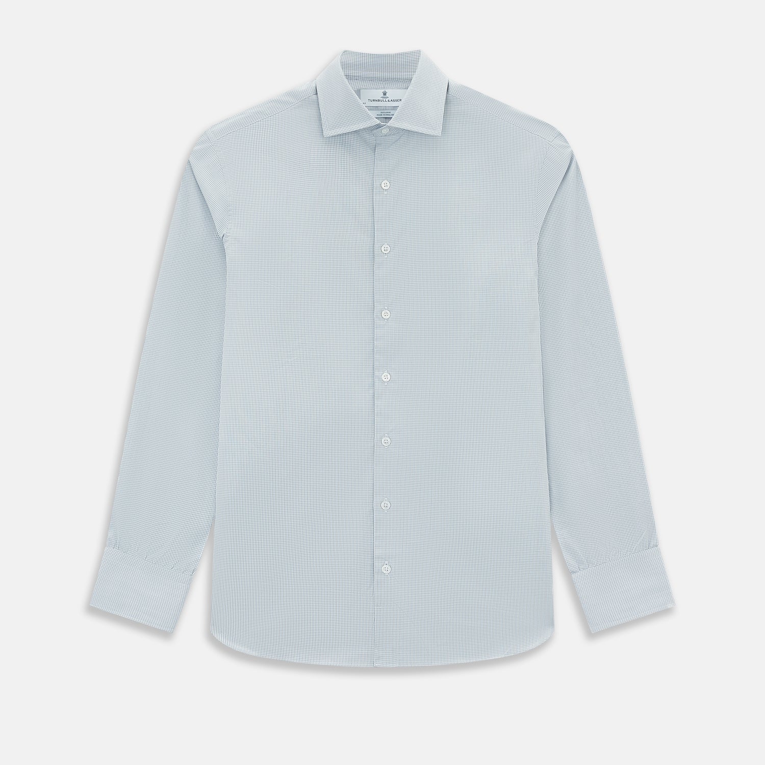 Steel Grey Ripple Double Pinstripe Belgravia Shirt