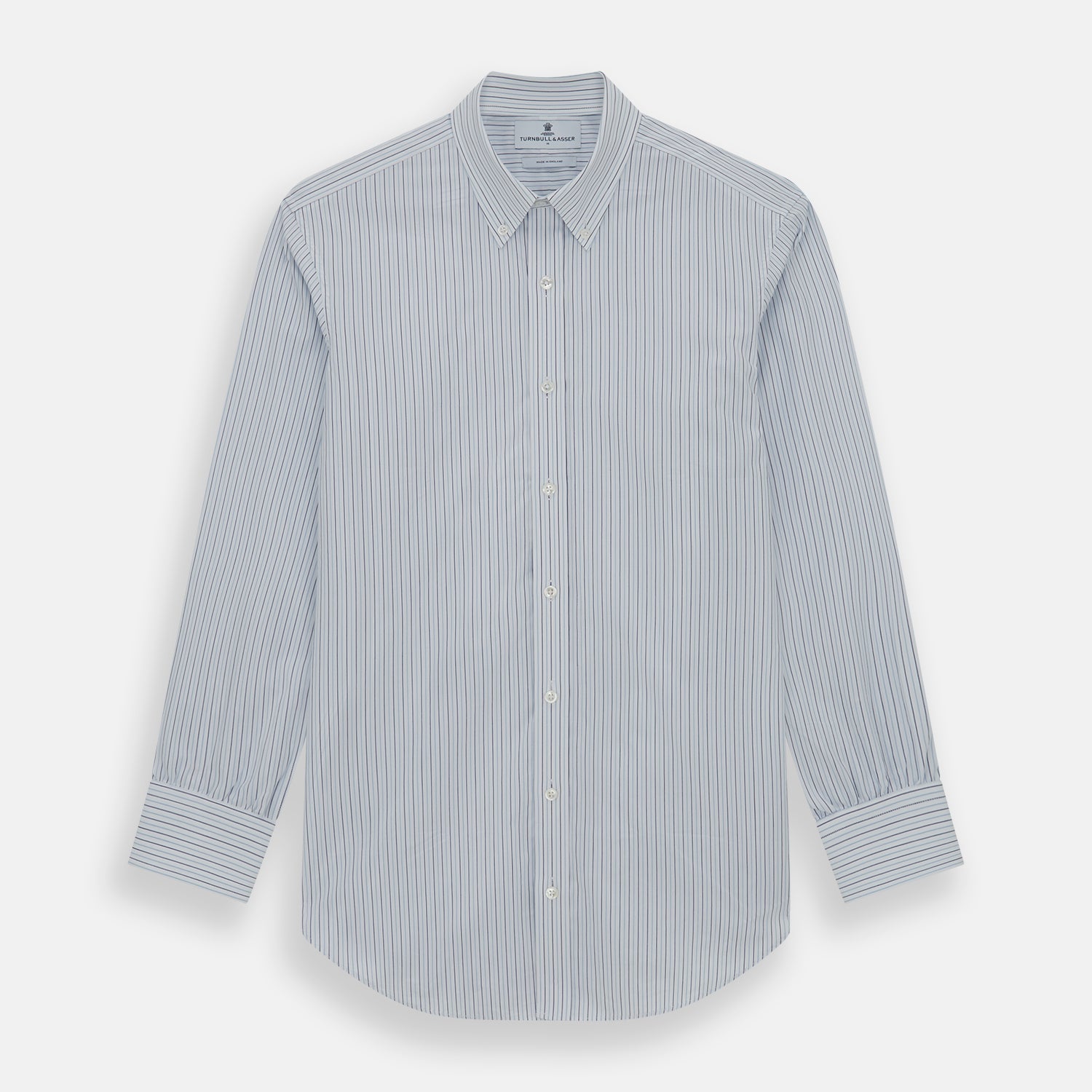 Blue Double Pinstripe Richmond Shirt